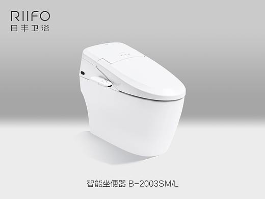 日丰马桶精品图 马桶展示海报素材