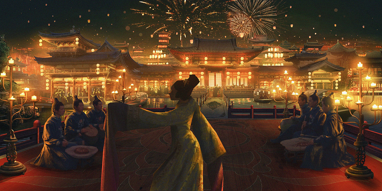 上元佳节（图ZMjgwMTMxMjg4） - 概念设定 - 站酷设计师八千岁1原创素材 - 站酷ZCOOL