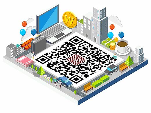 动态二维码、地图