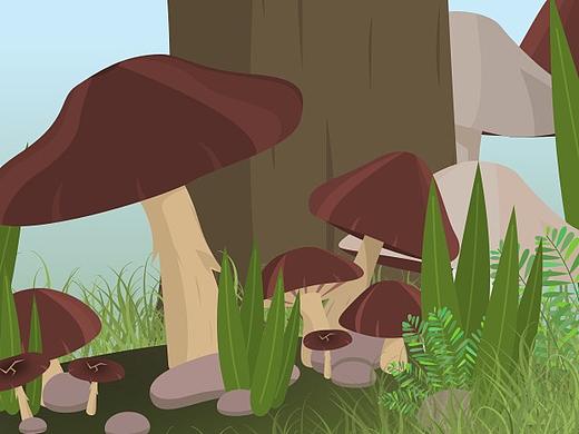 蘑菇（个人主页-ZMzIyMTc2MDg=） - 创作习作 - 站酷设计师shenenping原创素材 - 站酷ZCOOL