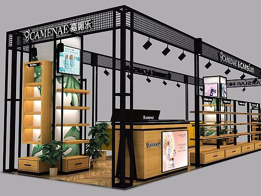 嘉媚乐与卡姿兰混合店中店岛柜