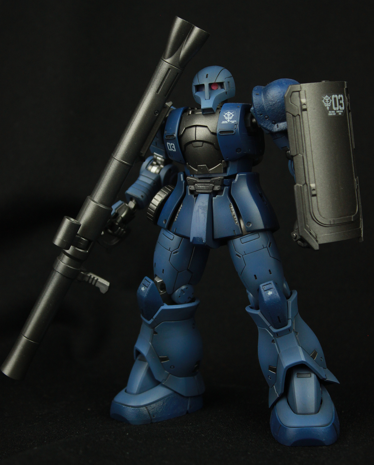 gunpla 扎古1 黑色三连星