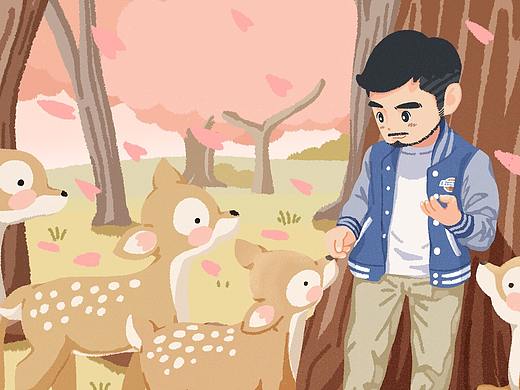 虽然樱花季已经过去~（个人主页-ZNDUzMjkzNDA=） - 创作习作 - 站酷设计师茶太丸原创素材 - 站酷ZCOOL