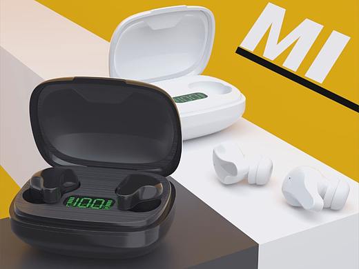 2个tws蓝牙耳机小动画