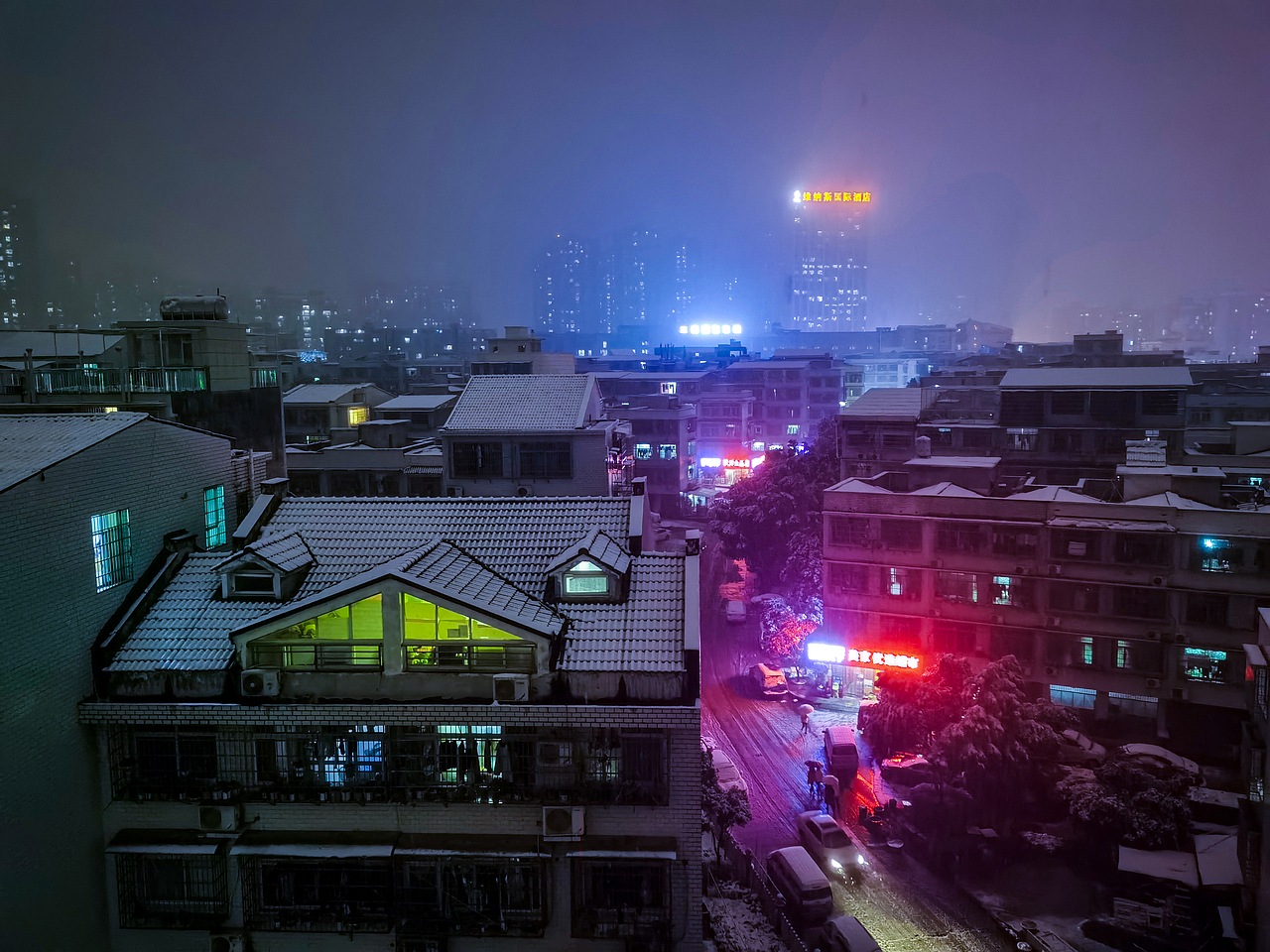 第一次的雪景（图ZMjkyMTYxNzMy） - 风光摄影 - 站酷设计师幻玖原创素材 - 站酷ZCOOL