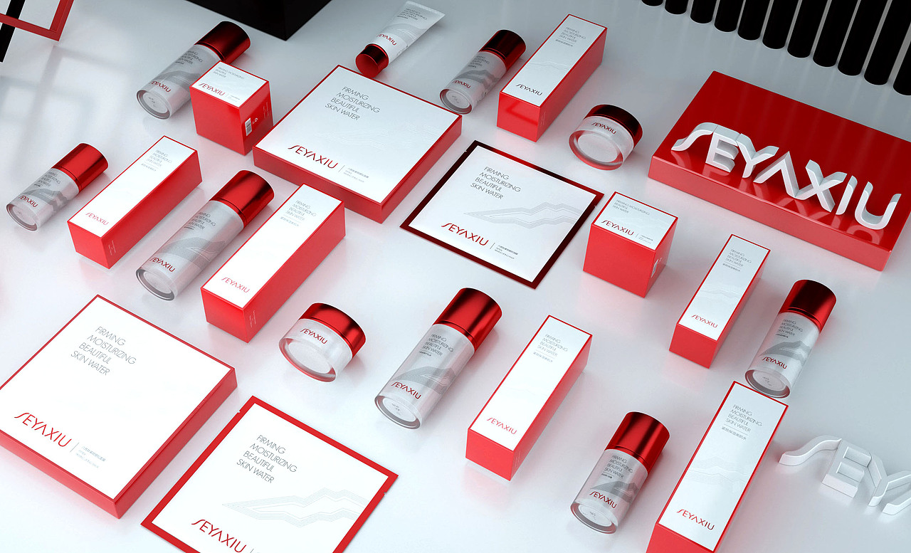 奢颜秀六胜肽逆龄护肤系列（图ZMTcyMDAwODgw） - 包装 - 站酷设计师伯爵品牌设计原创素材 - 站酷ZCOOL