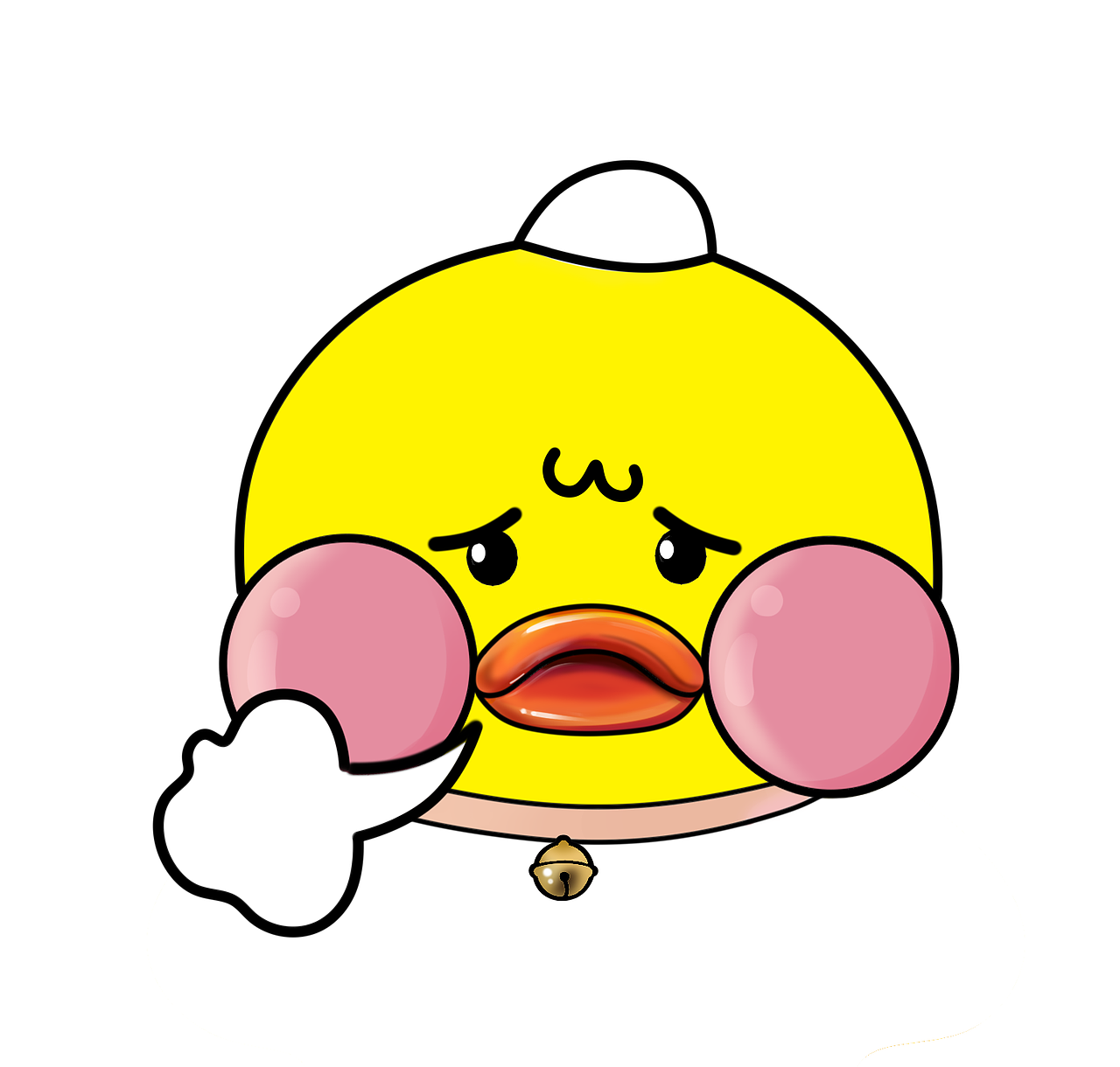 嘟嘟鸭形象延展加表情设计