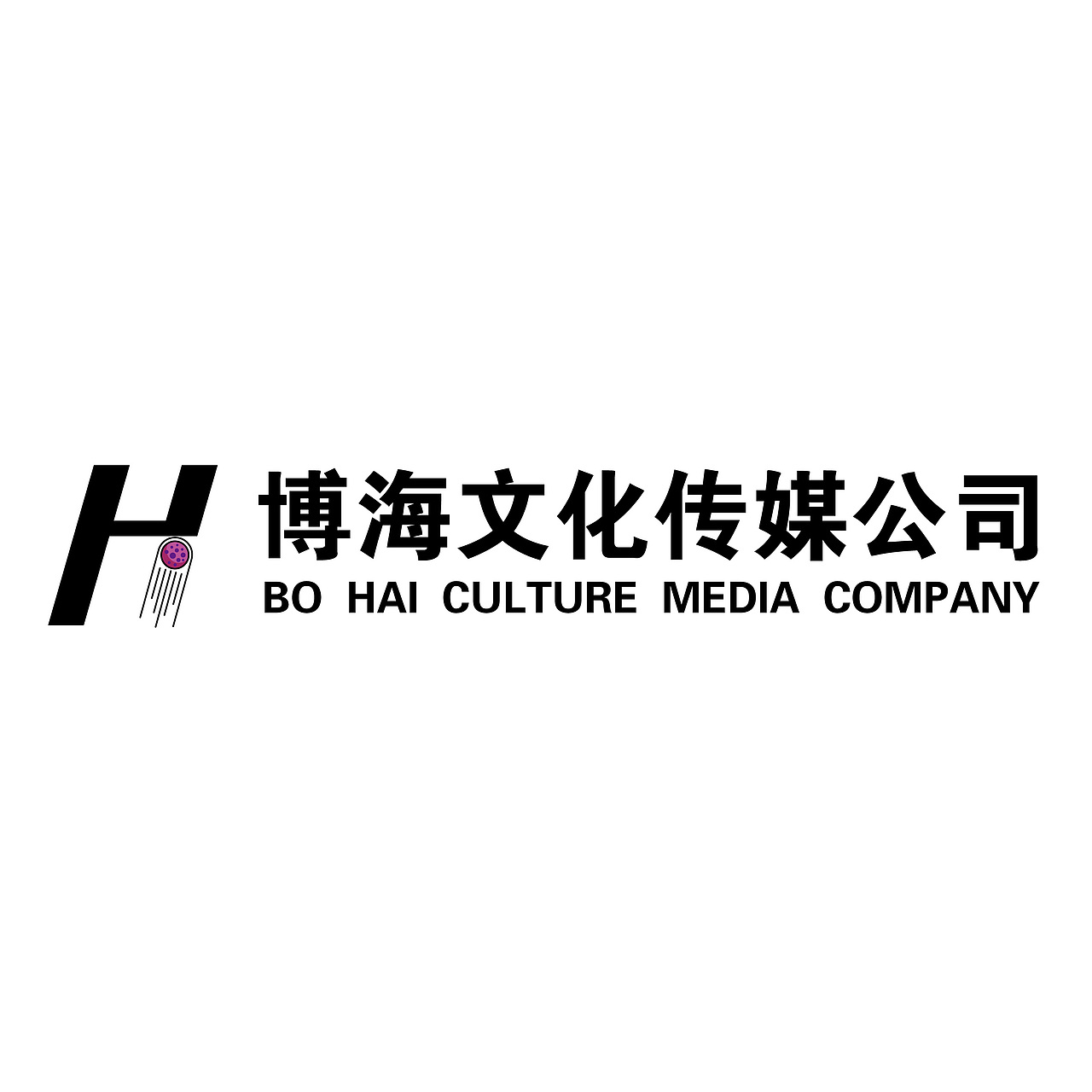 个人媒体公司logo博海文化传媒公司logo