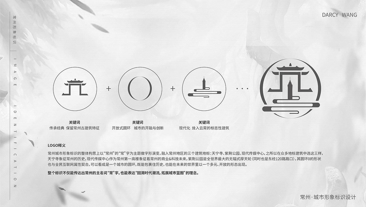常州城市形象标识设计logo（图ZMjA1NzUxOTUy） - Logo - 站酷设计师旋转的花苗原创素材 - 站酷ZCOOL