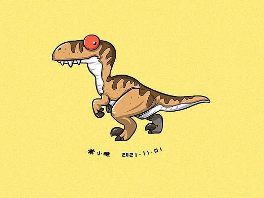 可愛恐龍系列第二彈（個(gè)人主頁-ZNTYxNTU2MjA=） - IP形象 - 站酷設(shè)計(jì)師常小蛙原創(chuàng)素材 - 站酷ZCOOL