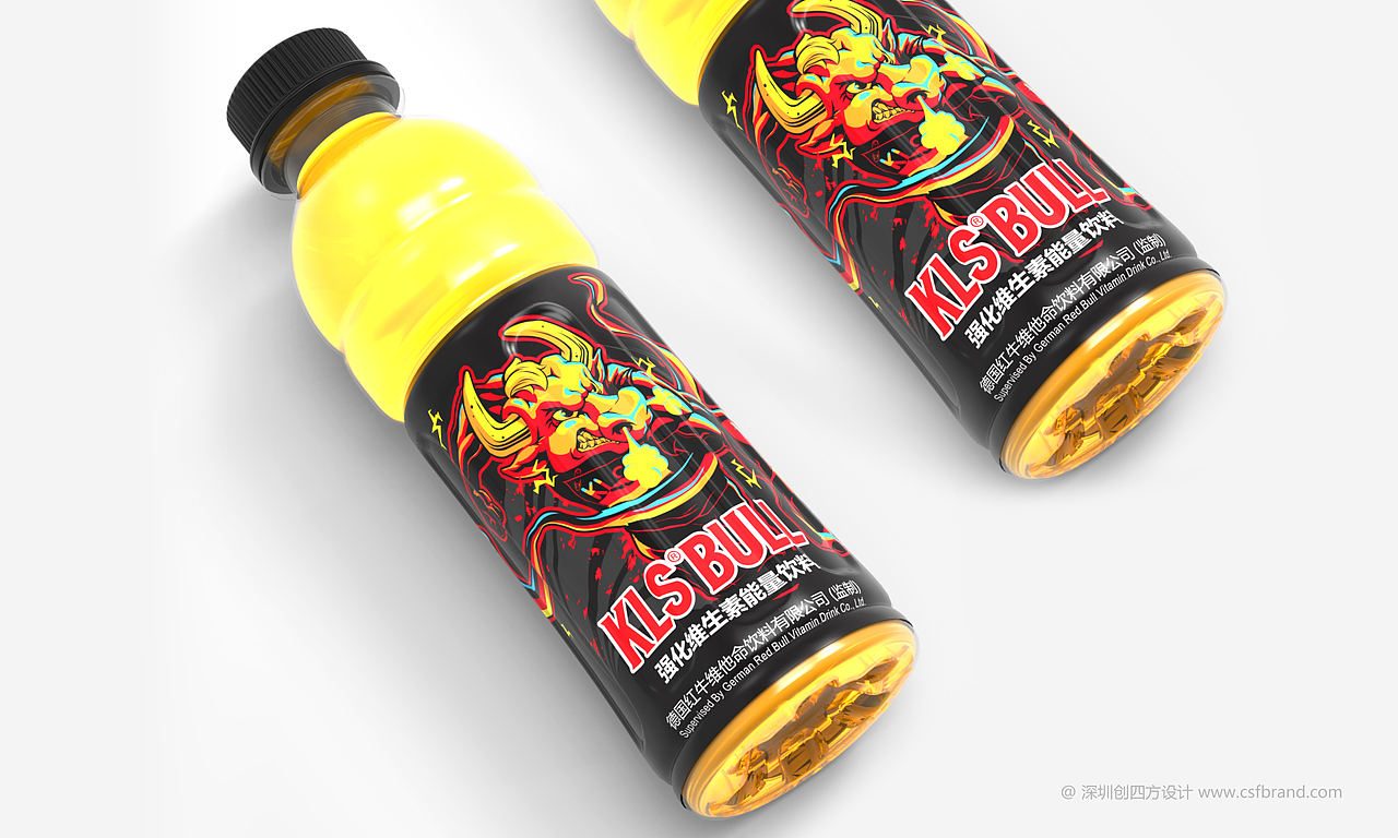 KLS BULL功能饮料包装设计（图ZMTEwNzM1NzU2） - 包装 - 站酷设计师深圳创四方设计原创素材 - 站酷ZCOOL
