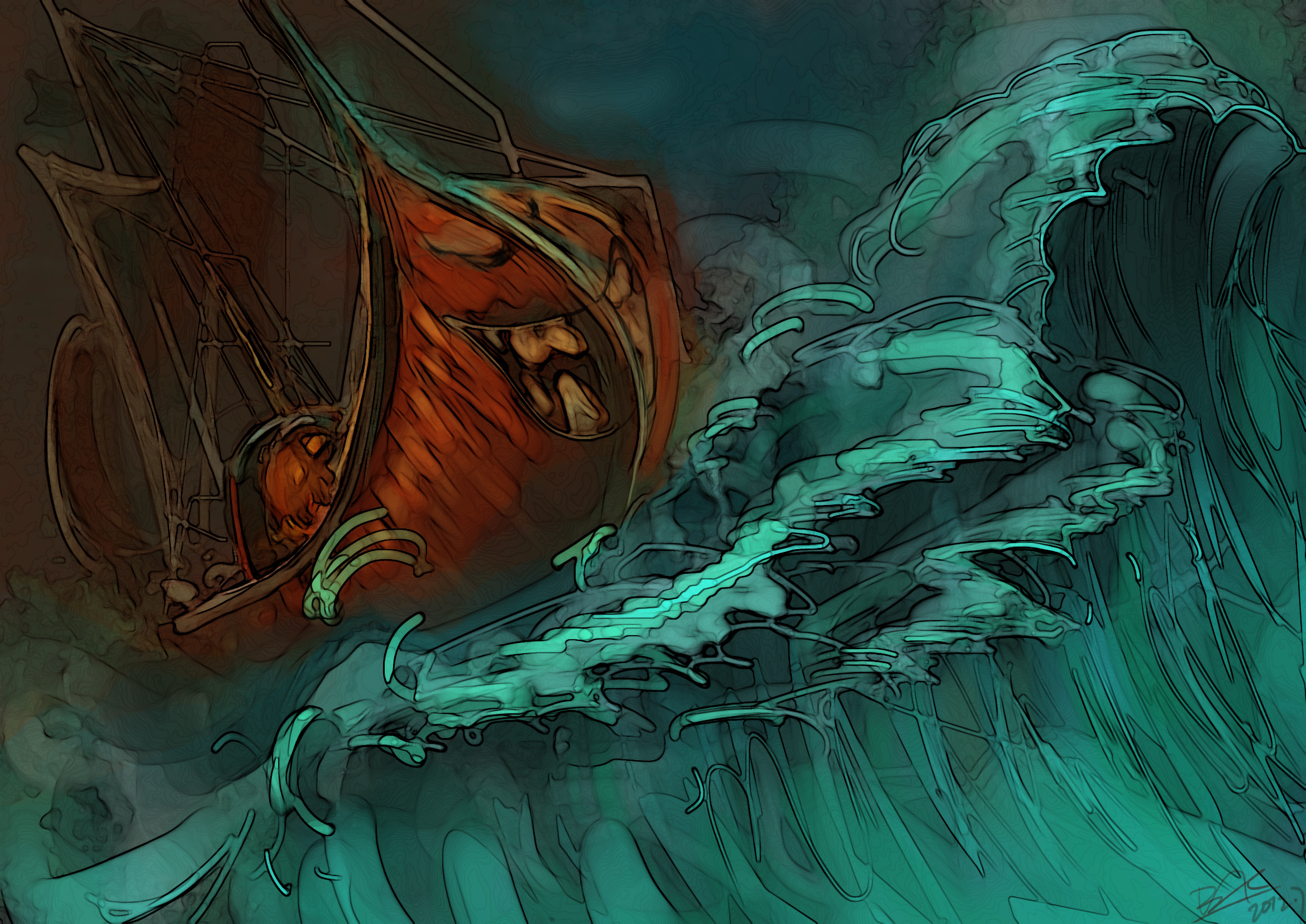 船|插画|商业插画|哐哐 - 原创作品 - 站酷 (zcool)