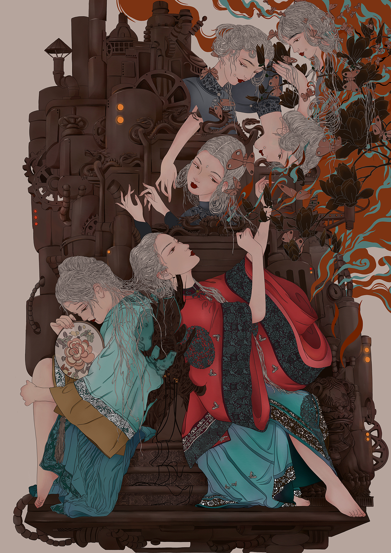 极乐典当行（图ZMjEyNjU2MzI0） - 艺术插画 - 站酷设计师旻天疾威原创素材 - 站酷ZCOOL
