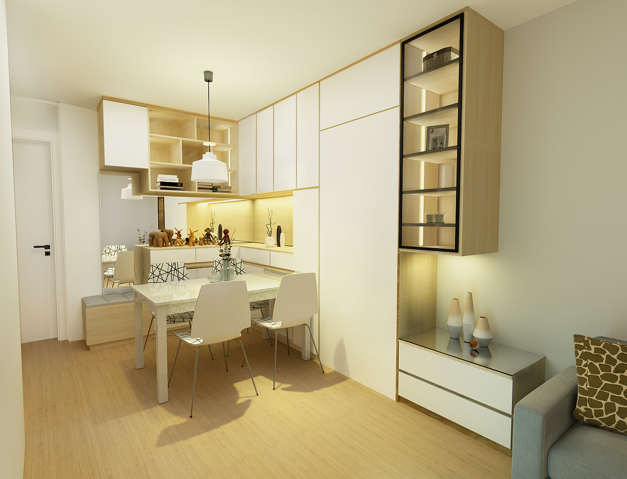 港式风格-香港户型|空间|室内设计|dorl - 原创作品 - 站酷 (zcool)