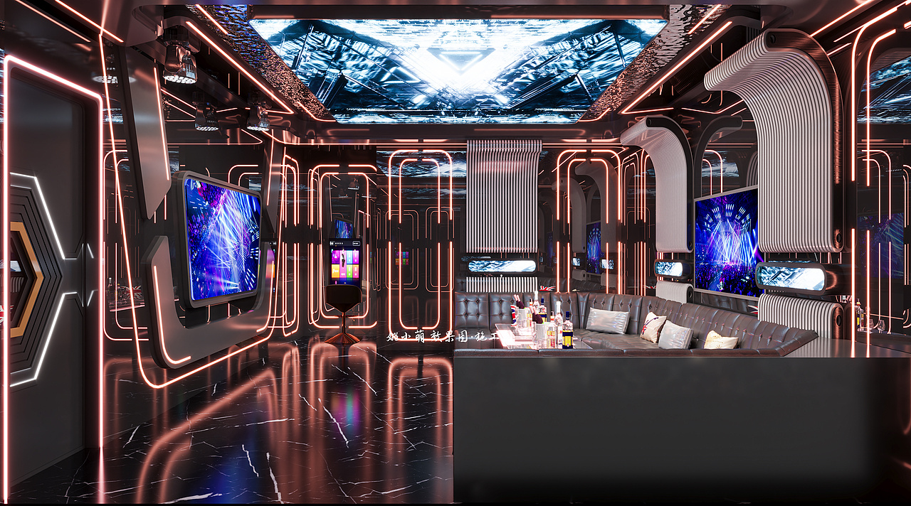 KTV设计 | 灯红酒绿的迷离世界