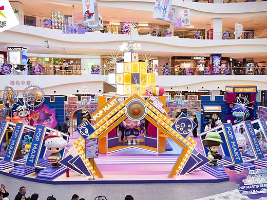 西安大悦城泡泡玛特家族展