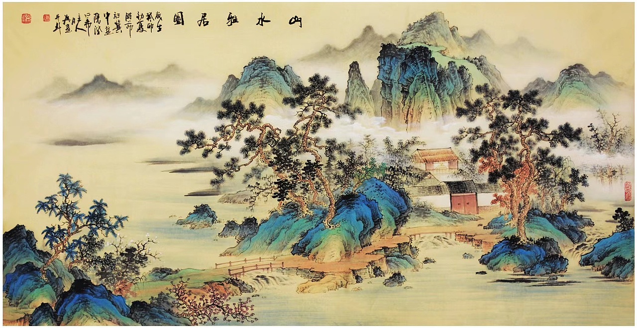 张月岗山水画作品价格多少
