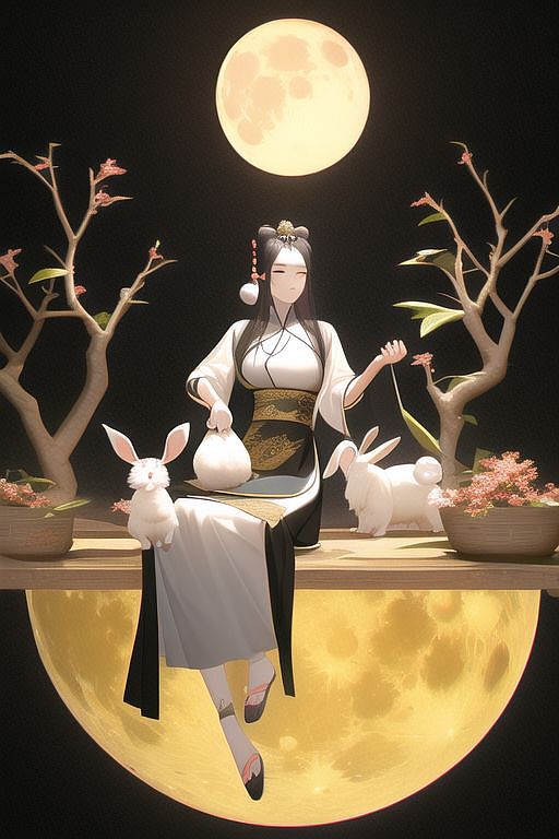 兔年顶呱呱（图ZMzE5ODcyMzMy） - AI作品 - 站酷设计师Z327800081原创素材 - 站酷ZCOOL