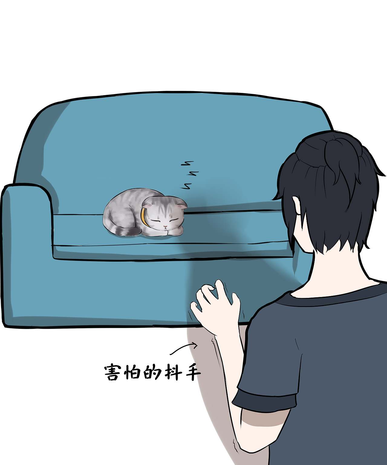 无眠的夜（图ZODgxMzAwNzI=） - 短篇/格漫 - 站酷设计师喵弄原创素材 - 站酷ZCOOL