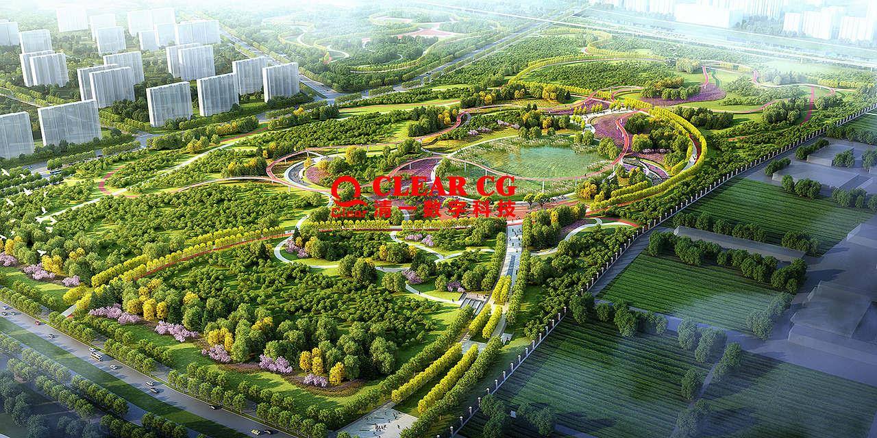 景观表现（图ZMTA5MjgwNDI4） - 景观设计 - 站酷设计师清一数字科技原创素材 - 站酷ZCOOL