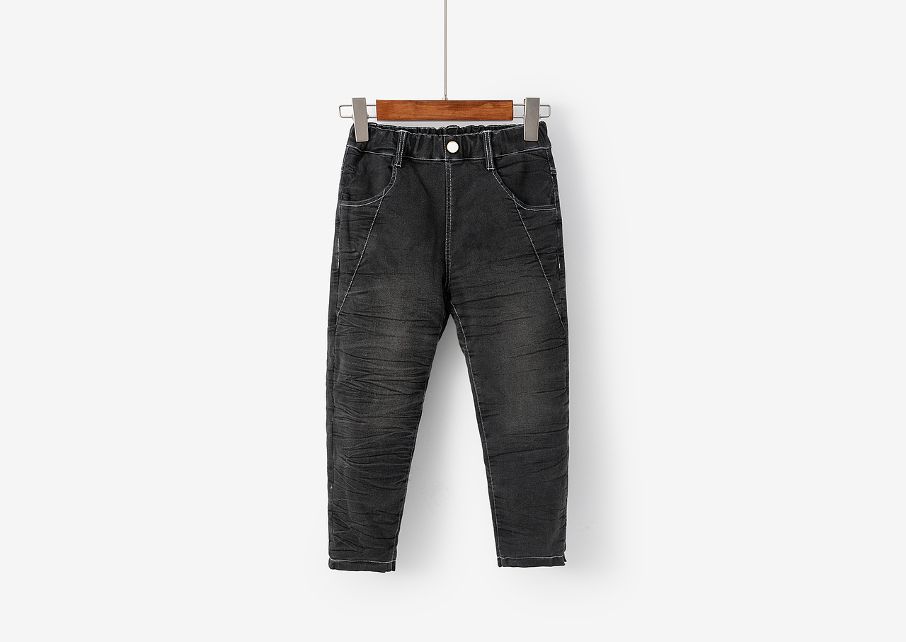 扭痕厚绒牛仔裤童装服装产品拍摄白底图平铺静物图（图ZMTg4MDU2MjA4） - 产品摄影 - 站酷设计师杭州摄影师祥子原创素材 - 站酷ZCOOL