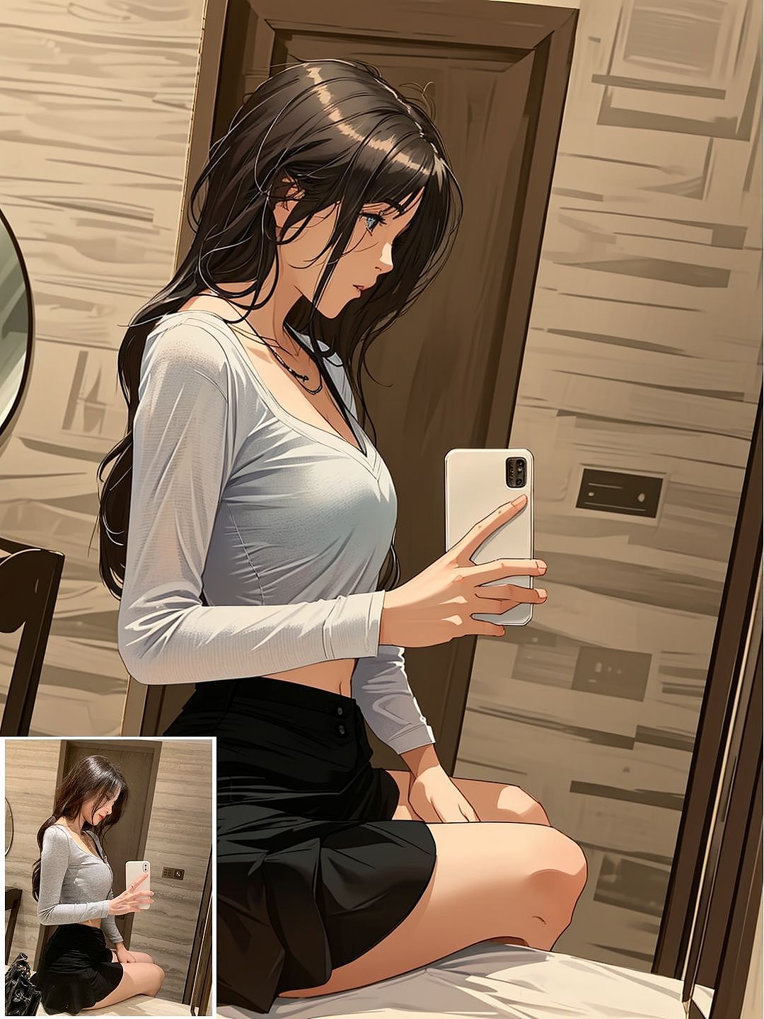 真人頭像轉(zhuǎn)二次元（圖ZMzYwMDI1NTI4） - AI作品 - 站酷設(shè)計師Ai攝影喵原創(chuàng)素材 - 站酷ZCOOL