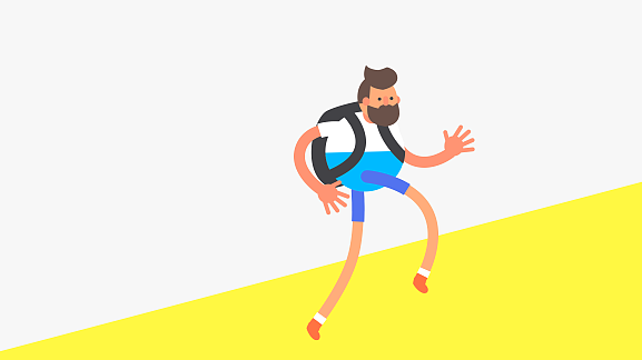 mg动画循环走路