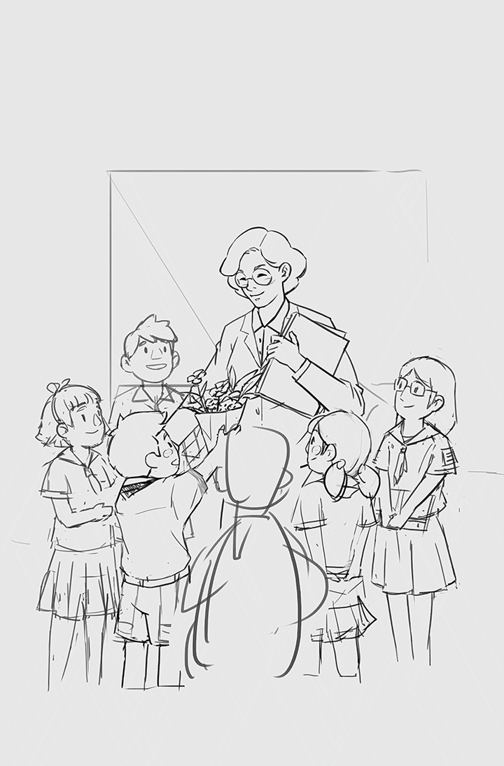 2020年《教师节》插图（图ZMjIzNTc3NTc2） - 商业插画 - 站酷设计师360搜索UED原创素材 - 站酷ZCOOL