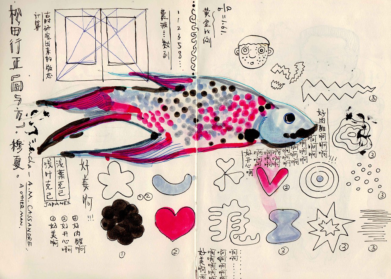 我的第二个 随身手绘本 终于画完了（图ZMjM2MDg3NzI=） - 绘画 - 站酷设计师YOOTU原创素材 - 站酷ZCOOL