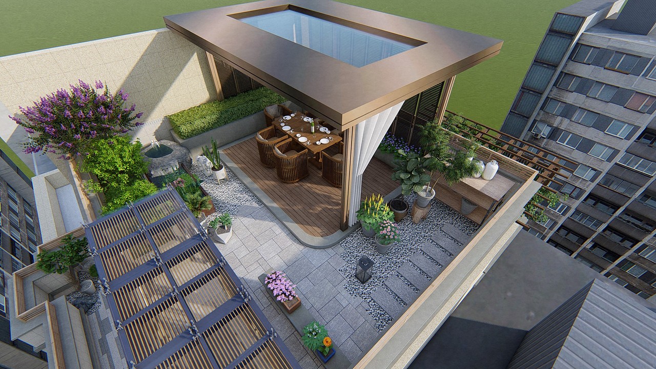 空中花园|空间|景观设计|evon0001_原创作品-站酷zcool