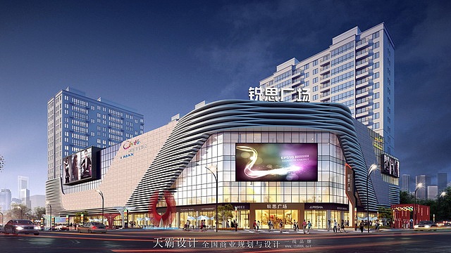 天霸设计再添城市综合体设计效果图新作品！（图ZMTc4MjAxNzgw） - 景观设计 - 站酷设计师美食广场设计公司原创素材 - 站酷ZCOOL