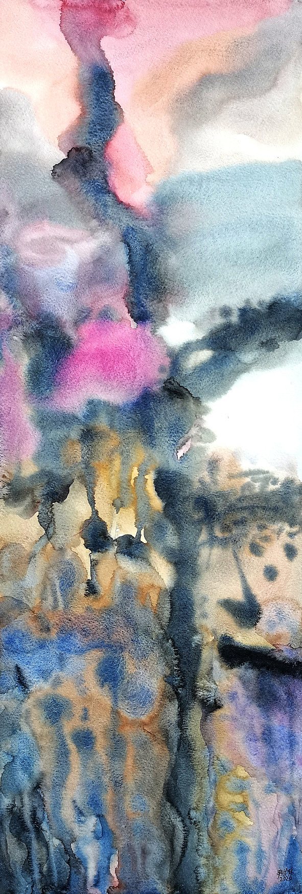 意象风景系列（四）（图ZMjMwNTgyNjY4） - 绘画 - 站酷设计师尹成伟的艺术故事原创素材 - 站酷ZCOOL