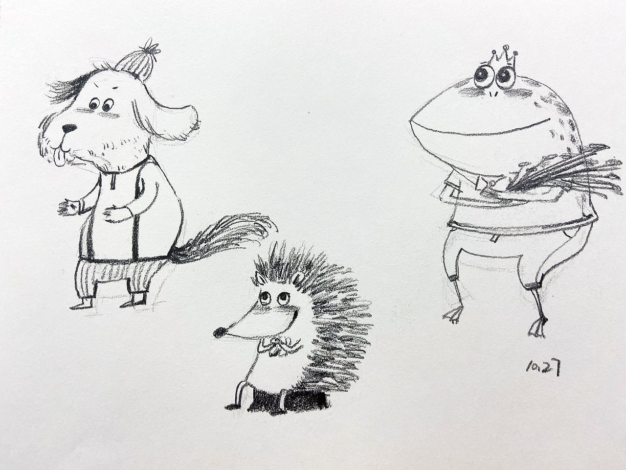 #十月起作品整理（图ZMTg1MTI2NjIw） - 儿童插画 - 站酷设计师羊子_原创素材 - 站酷ZCOOL