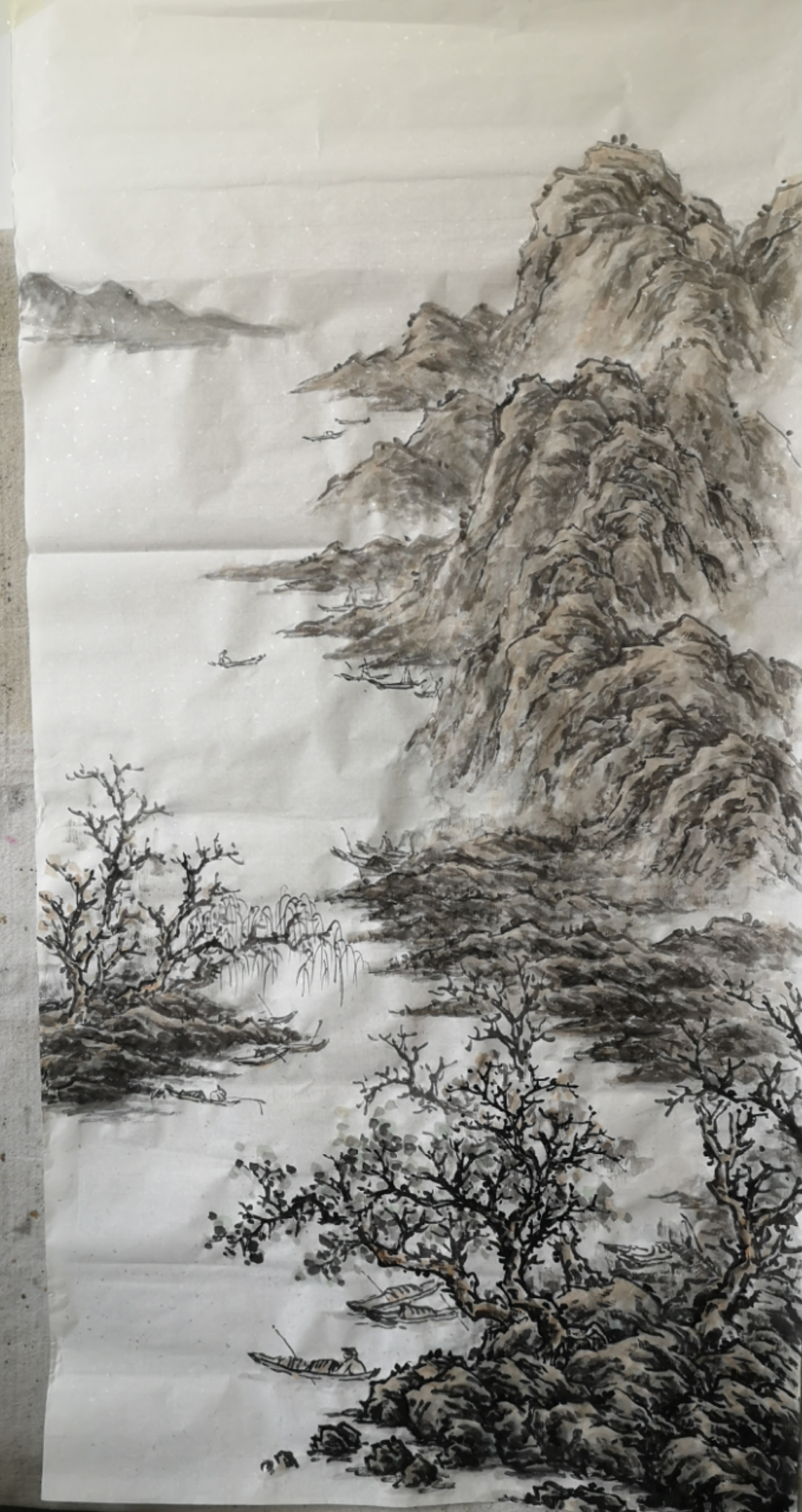 中国传统水墨国画艺术高清图片下载-正版图片500546260-摄图网