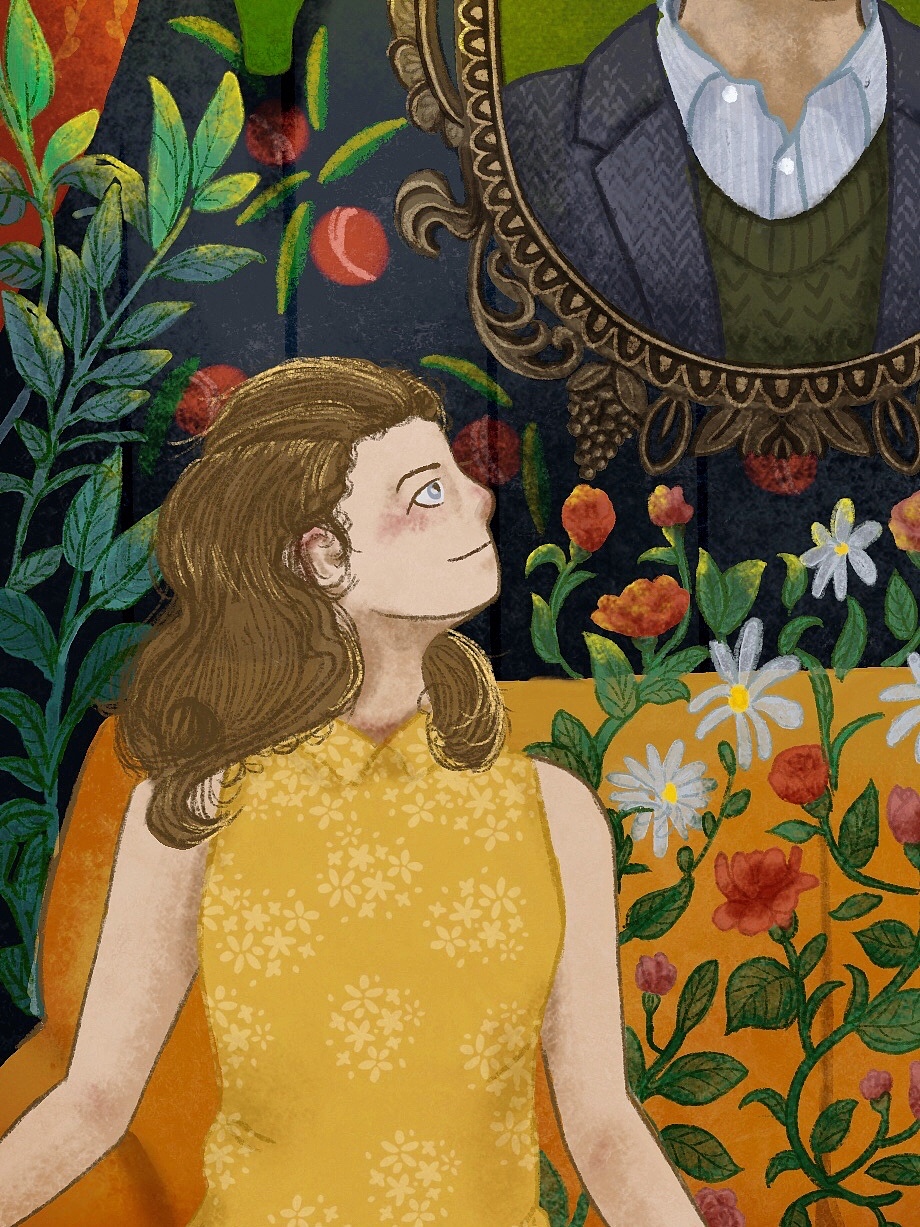 《我的天才女友》原创插画（图ZMzAwMjA4MjQ4） - 创作习作 - 站酷设计师Stanis原创素材 - 站酷ZCOOL