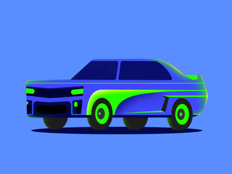 Car Play（图ZNjU0ODMxODA=） - 艺术插画 - 站酷设计师江南李原创素材 - 站酷ZCOOL