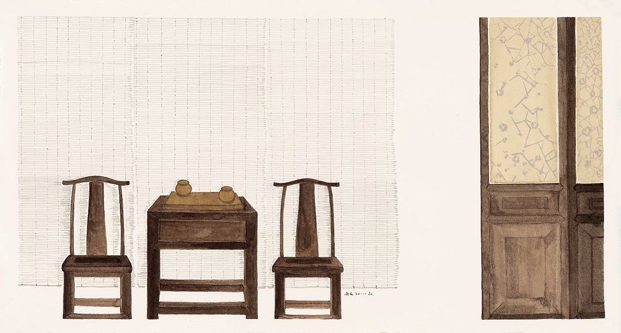 原创插画|茶室的角角落落|插画|商业插画|提灯小鬼 - 原创作品 - 站酷