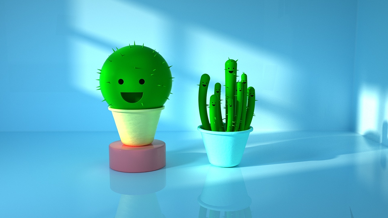 C4D建模——仙人掌（图ZMTkyOTA5MDQw） - 场景 - 站酷设计师孟离原创素材 - 站酷ZCOOL