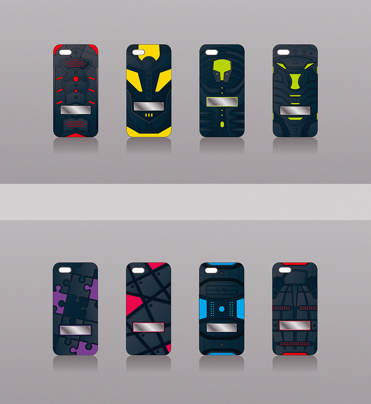 硬风手机保护套,软胶与硬胶材质的结合,加入金属支撑功能给予加强。没有做凹凸材质等效果