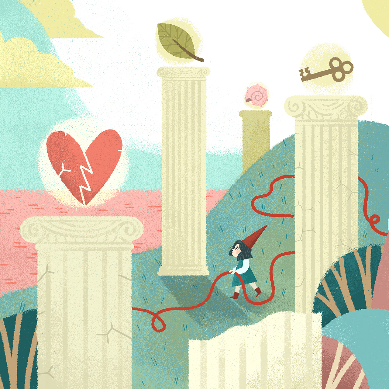 Dream Journey（图ZMjk1NjE2NTE2） - 绘本 - 站酷设计师EyaMordyakova原创素材 - 站酷ZCOOL