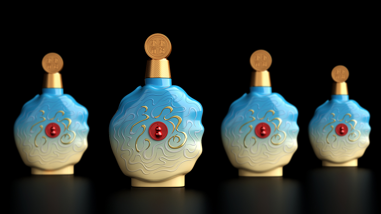 酿造幸福，不福不行。丨白酒包装设计（图ZMjk0Nzk0Mzky） - 包装 - 站酷设计师全胜民原创素材 - 站酷ZCOOL