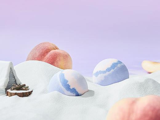 极光圣诞系列 浴球/硅藻土地垫| 浴室用品 X 美集影像