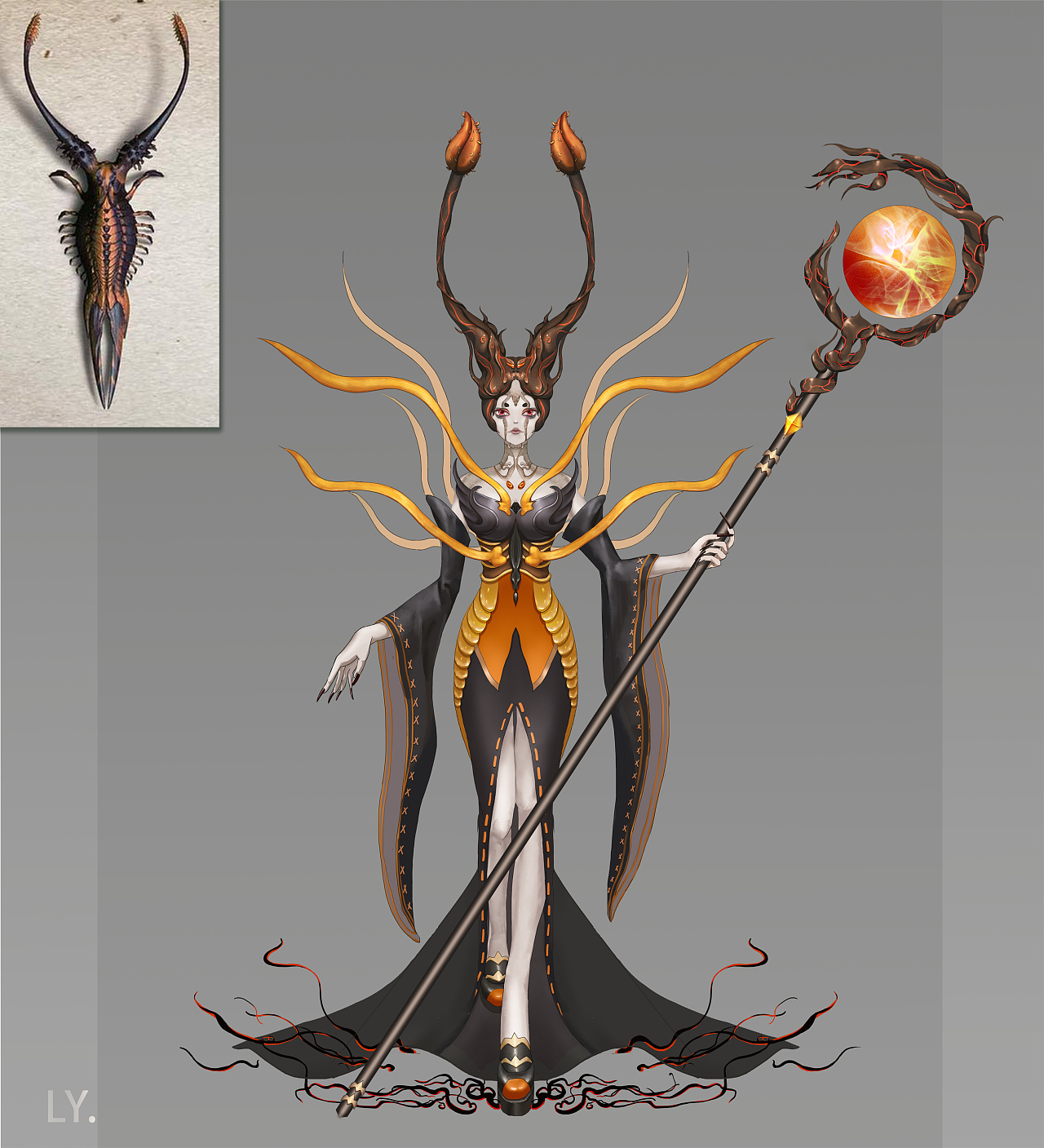 虫族女王深圳 |                                              插画