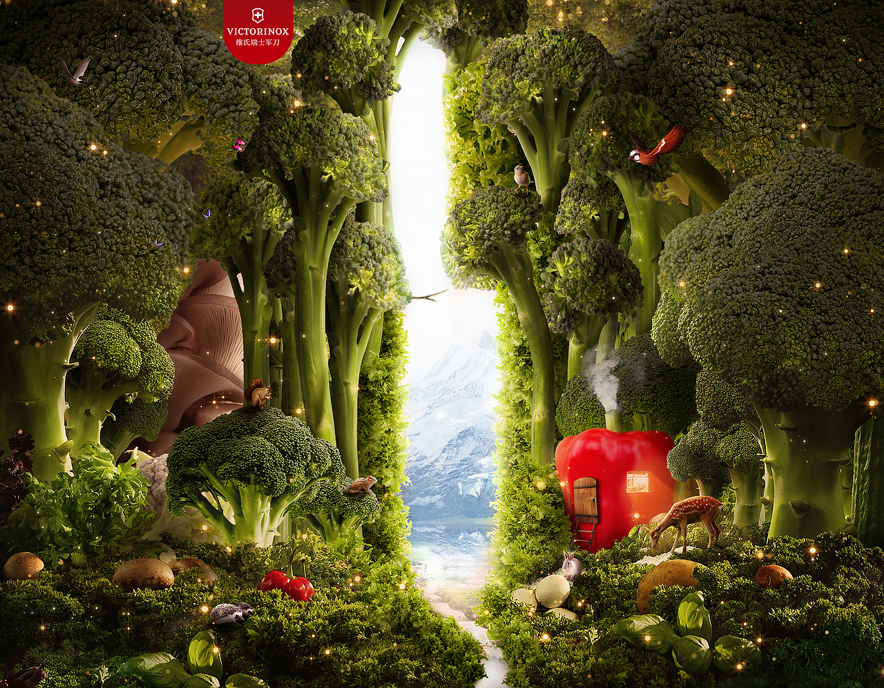 年前最后一张电商合成海报