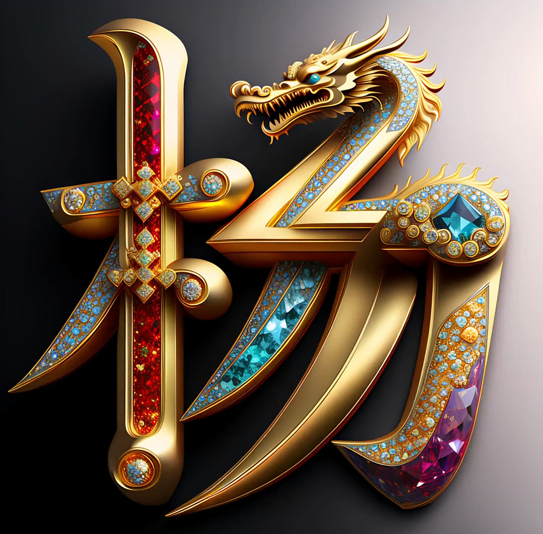 姓氏艺术字“我用2年时间”设计了全国姓氏logo头像