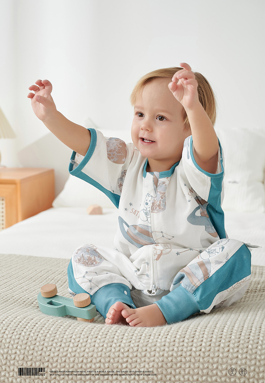 暖暖夏日-夏季婴童睡袋拍摄