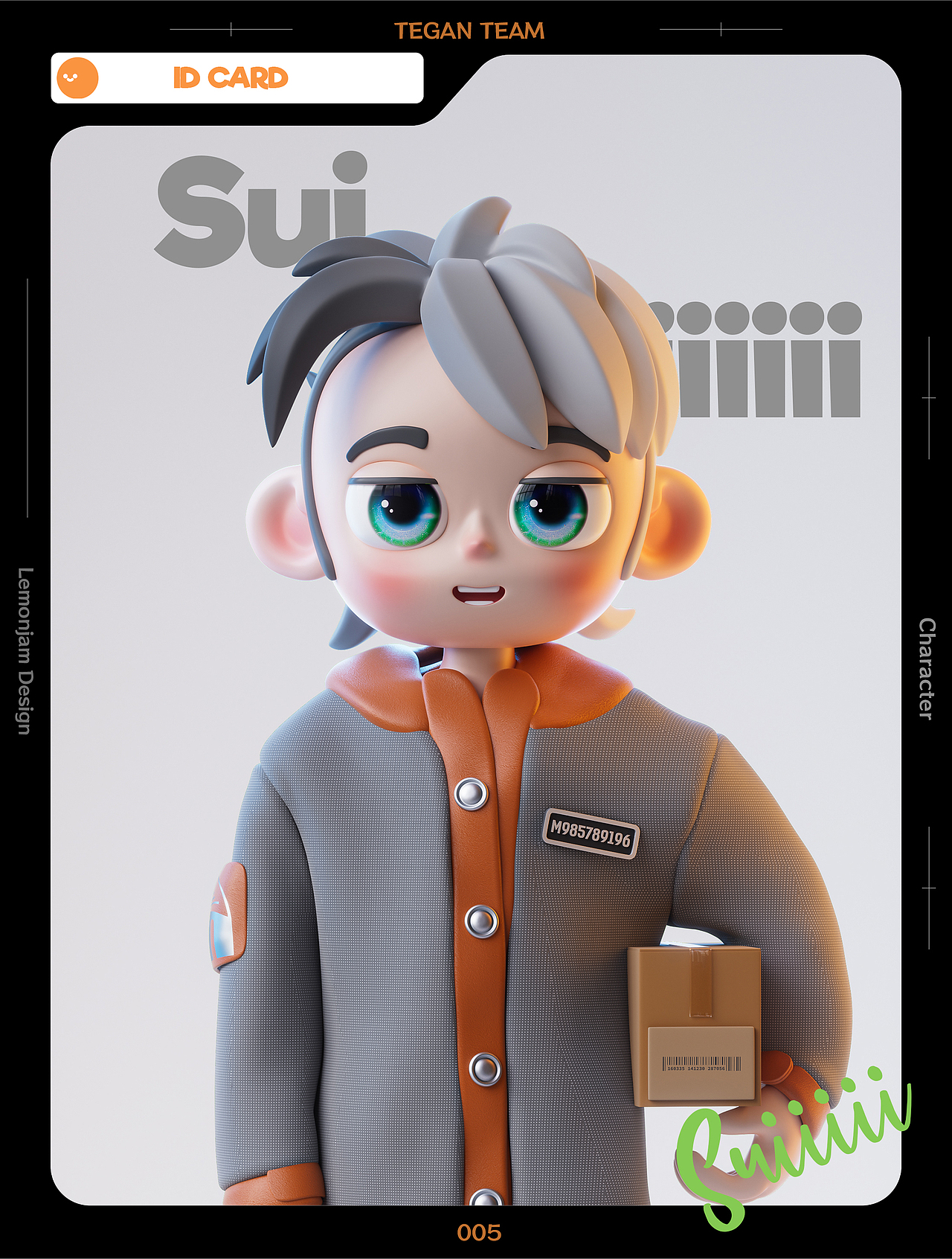 原创IP-TEGAN TEAM「21」（图ZMzY4MDI1NzMy） - 人物/生物 - 站酷设计师lemonjam原创素材 - 站酷ZCOOL