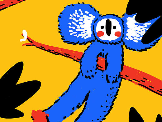 “露肚皮”动物图案原创设计