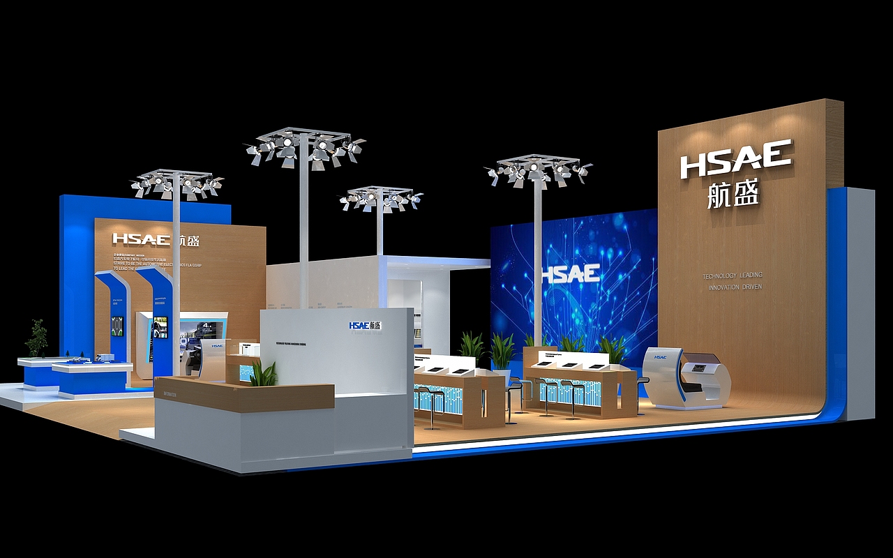 展览设计/科技企业展位|空间|展陈设计|to108_原创作品-站酷zcool