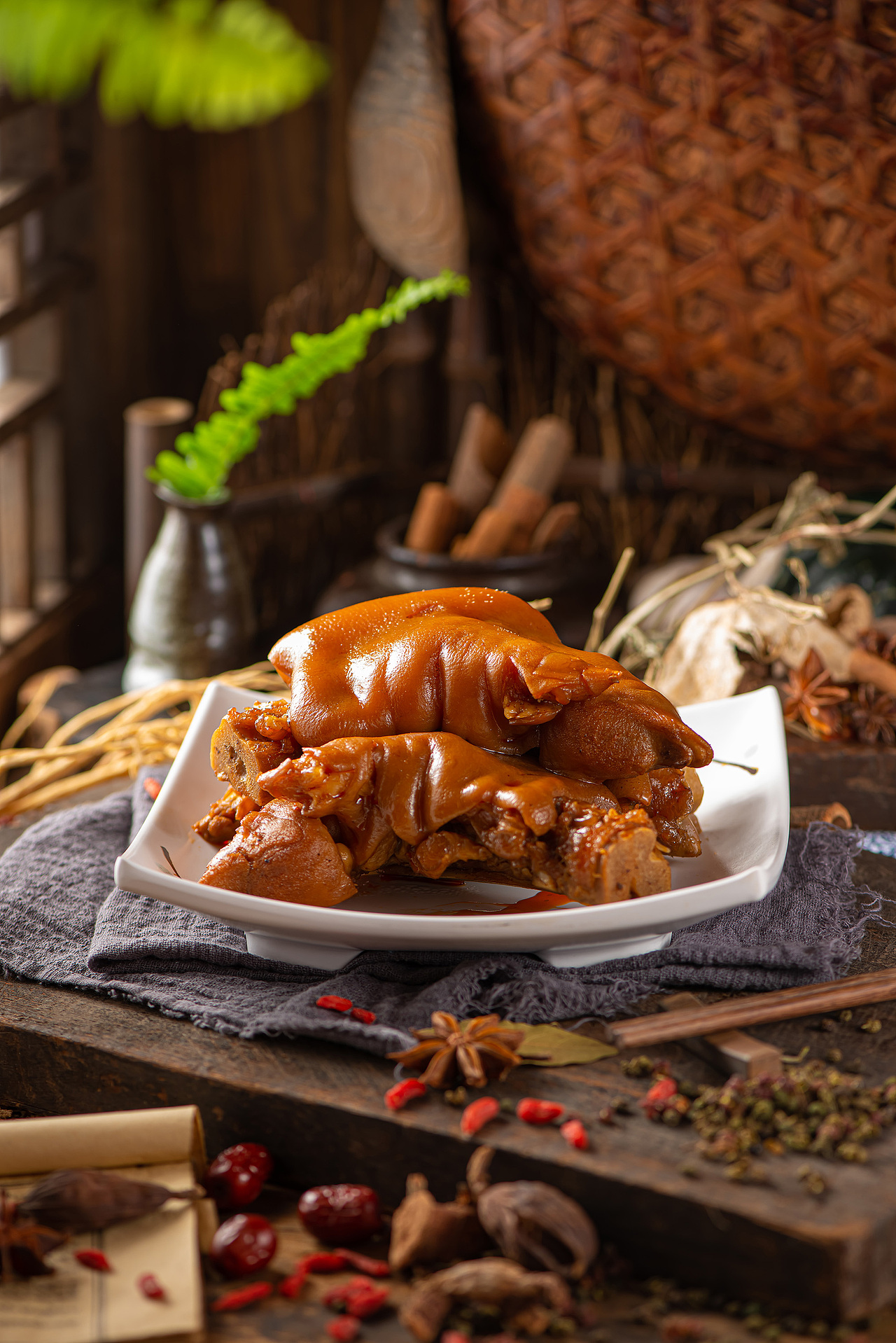 江边城外旗下热卤品牌,本弄鲜卤现捞产品拍摄|摄影